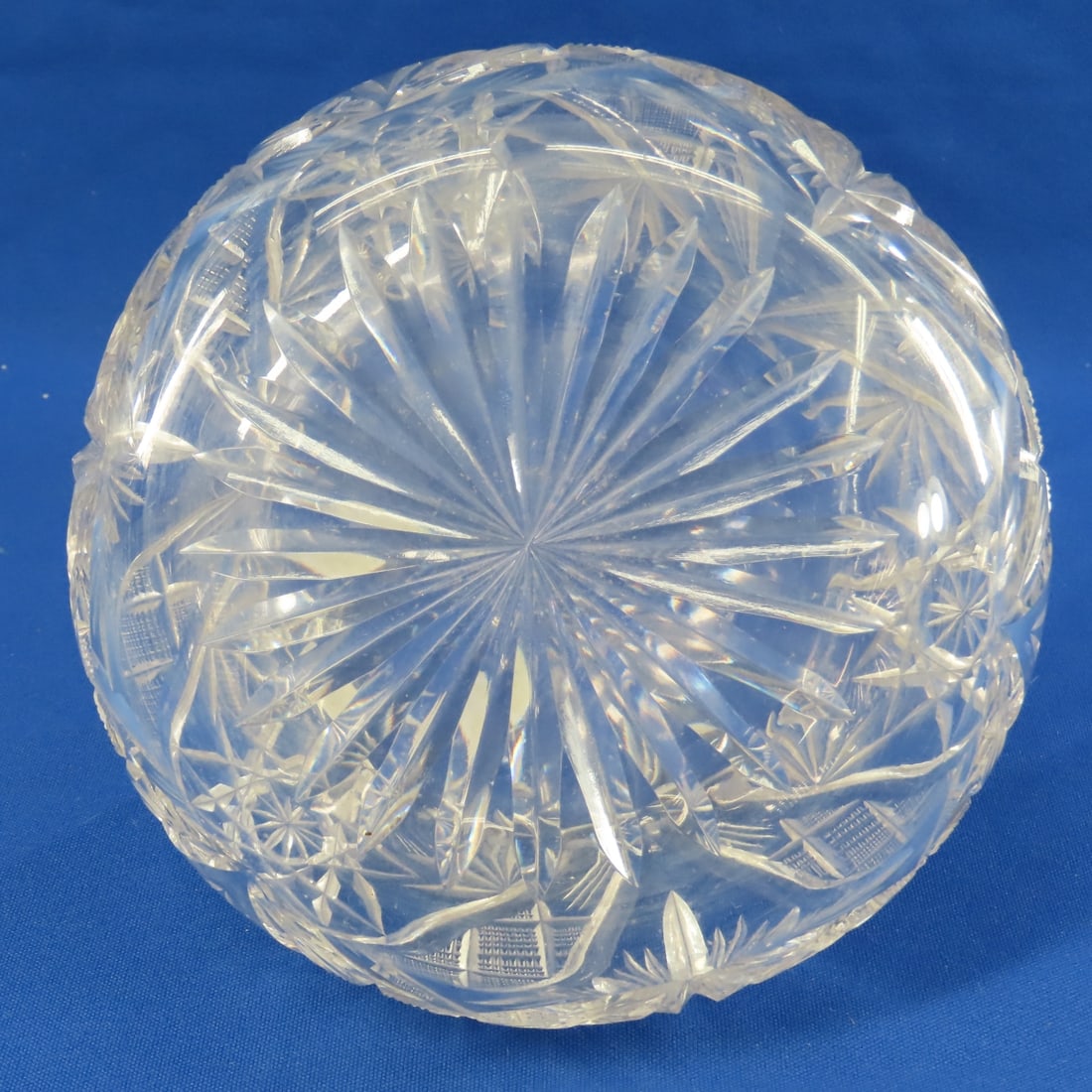 8 Pcs Early American Pattern & Cut Glass - 7