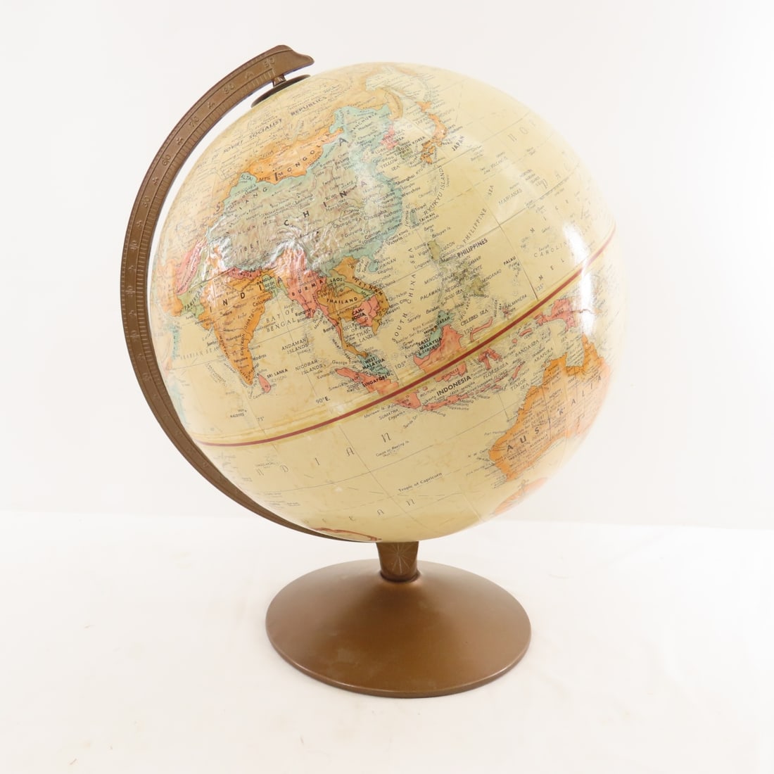 Vintage Fan, Seed Planter, Globe, Fireplace Tools - 7