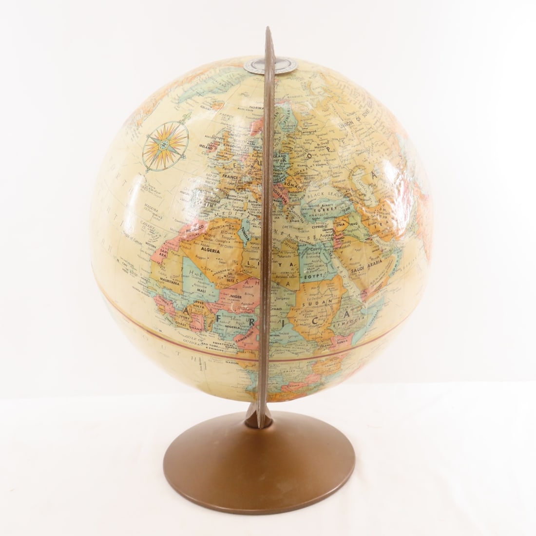 Vintage Fan, Seed Planter, Globe, Fireplace Tools - 8