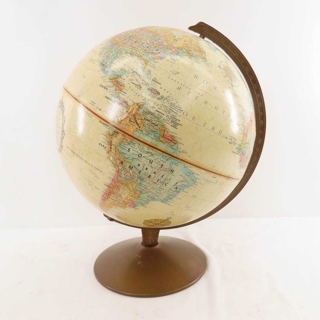 Vintage Fan, Seed Planter, Globe, Fireplace Tools - 9