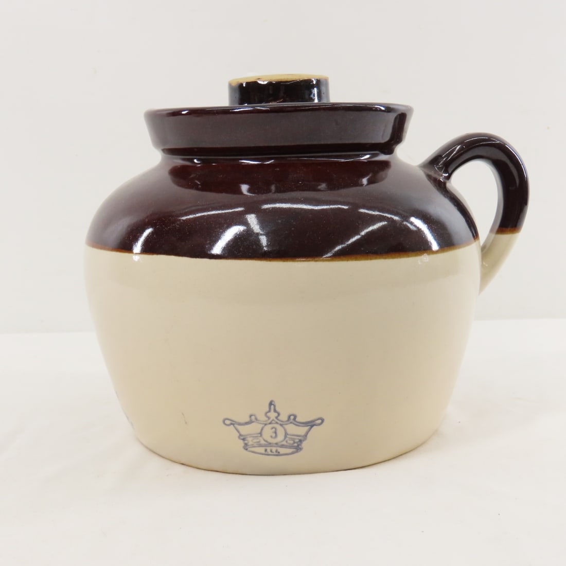 Robinson Ransbottom Crock & Advertising Pitcher - 3