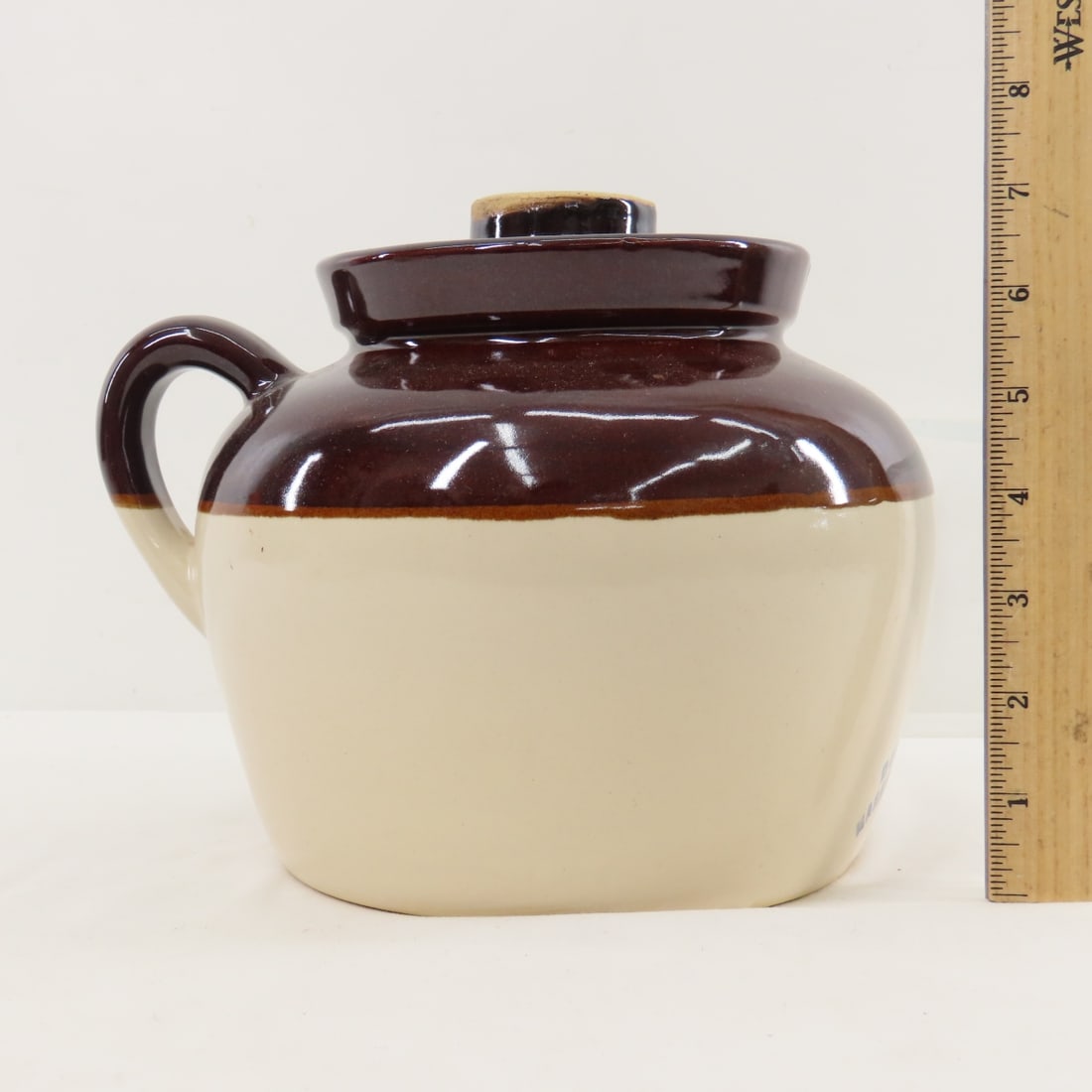 Robinson Ransbottom Crock & Advertising Pitcher - 5