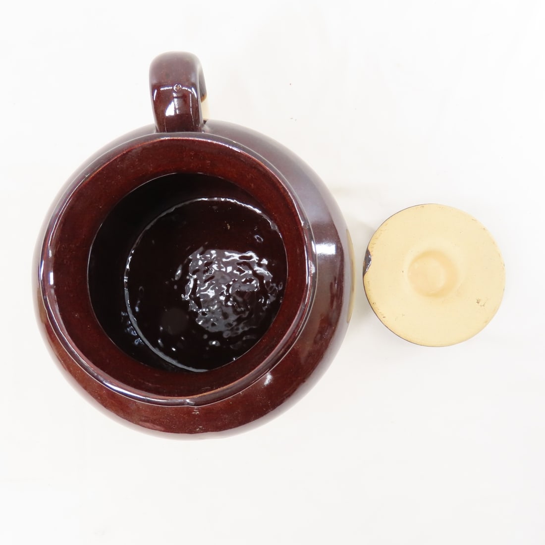 Robinson Ransbottom Crock & Advertising Pitcher - 6