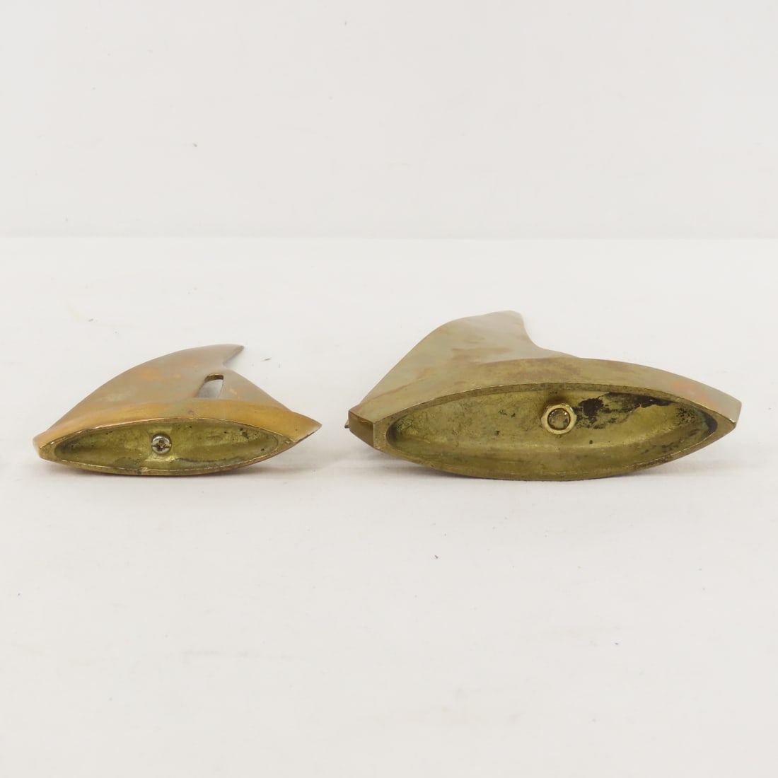Solid Brass Sailboat Bookends & Decor - 7