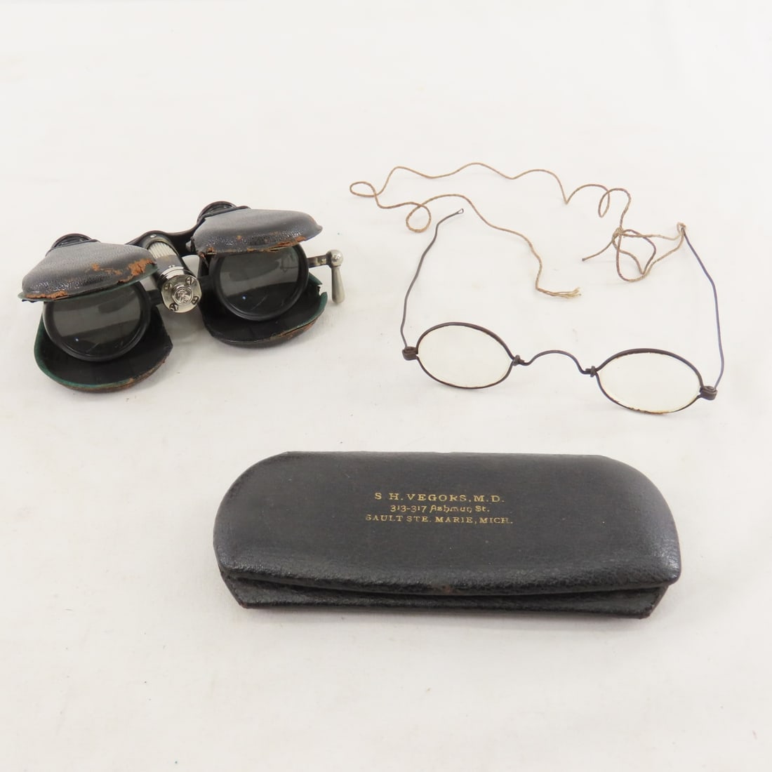Eyeglasses & French Lemaire Pocket Binoculars (1 of 20)
