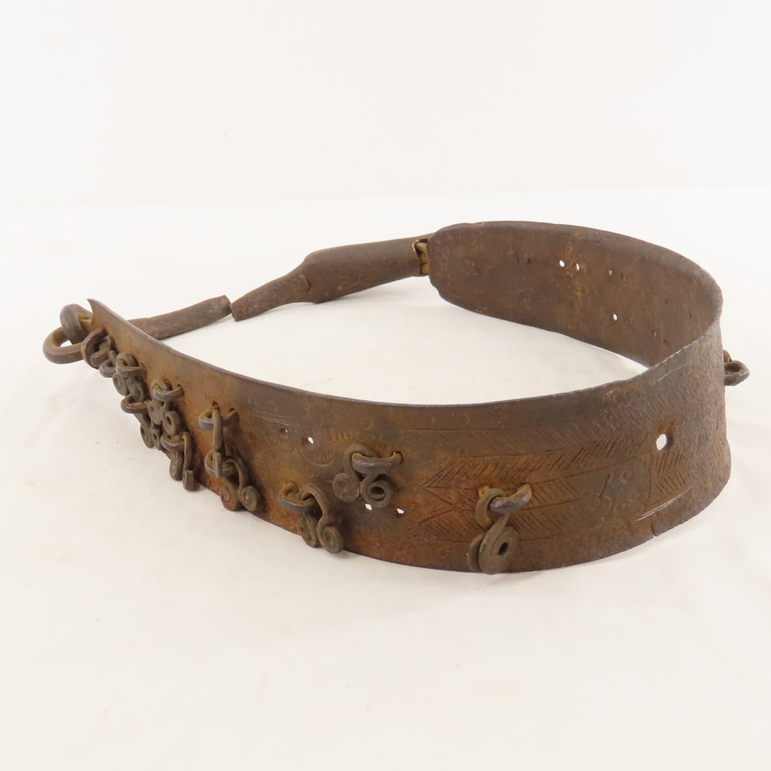 1850's Norwegian Metal Livestock Collar (1 of 10)