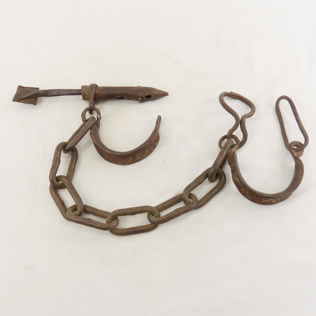 Antique Horse Hobbles with Stake (1 of 11)