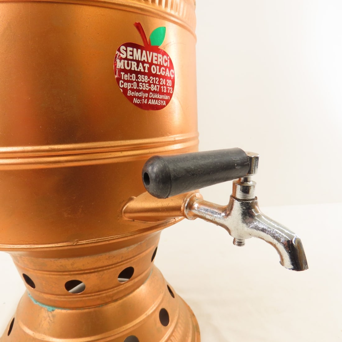 Murat Olgac Turkish Samovar & Copper Tea Pot - 7