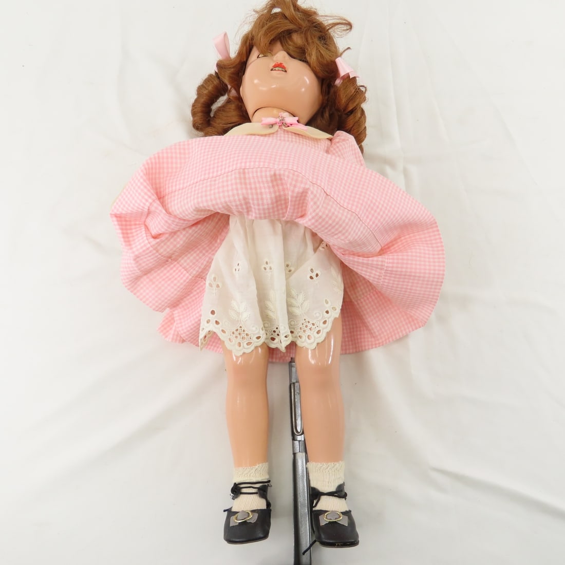 1930's R&B Nancy All Composition Doll - 11