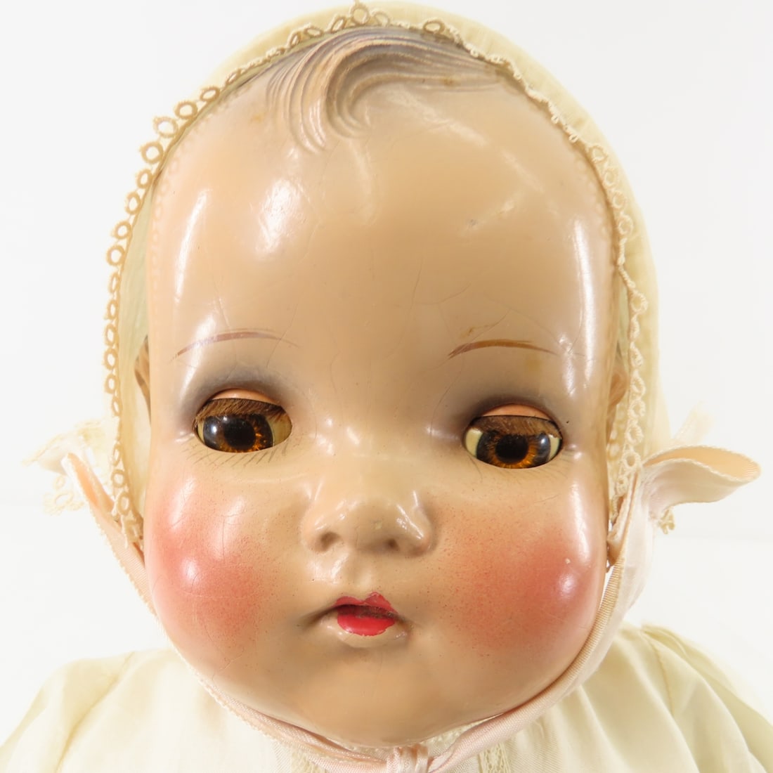 2 Madame Alexander Composition & Cloth Baby Dolls - 16