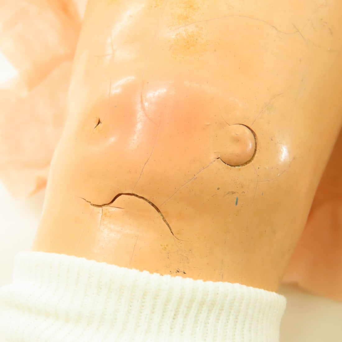 2 Antique Ideal Composition & Cloth Baby Dolls - 10