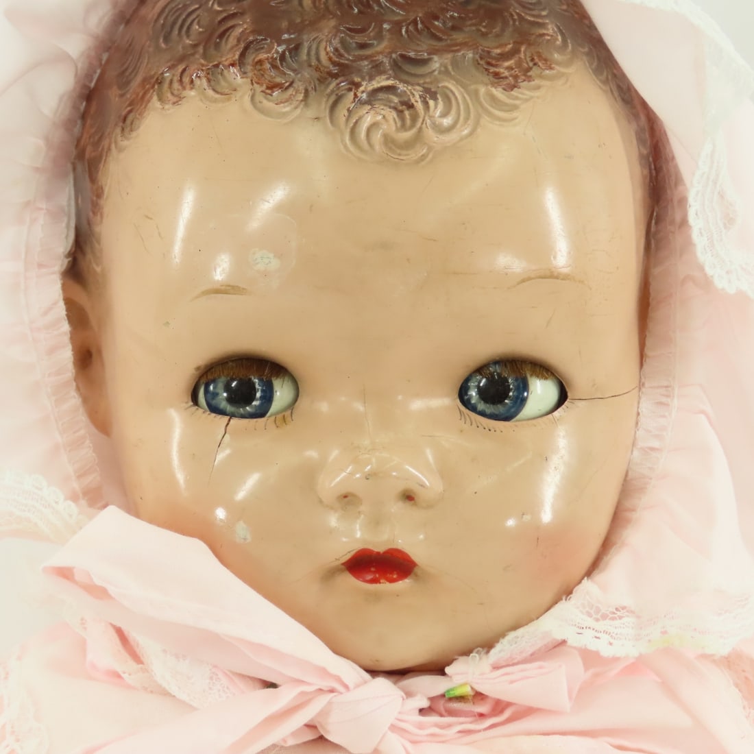 2 Antique Ideal Composition & Cloth Baby Dolls - 16