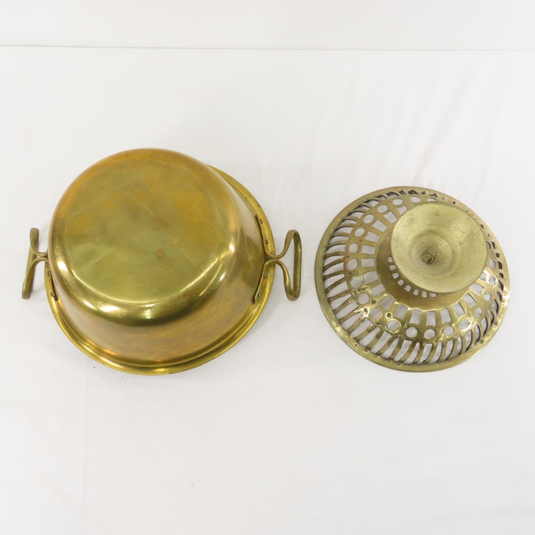 Vintage Brass Fruit Bowl, Wind Chime, Bank & More - 4