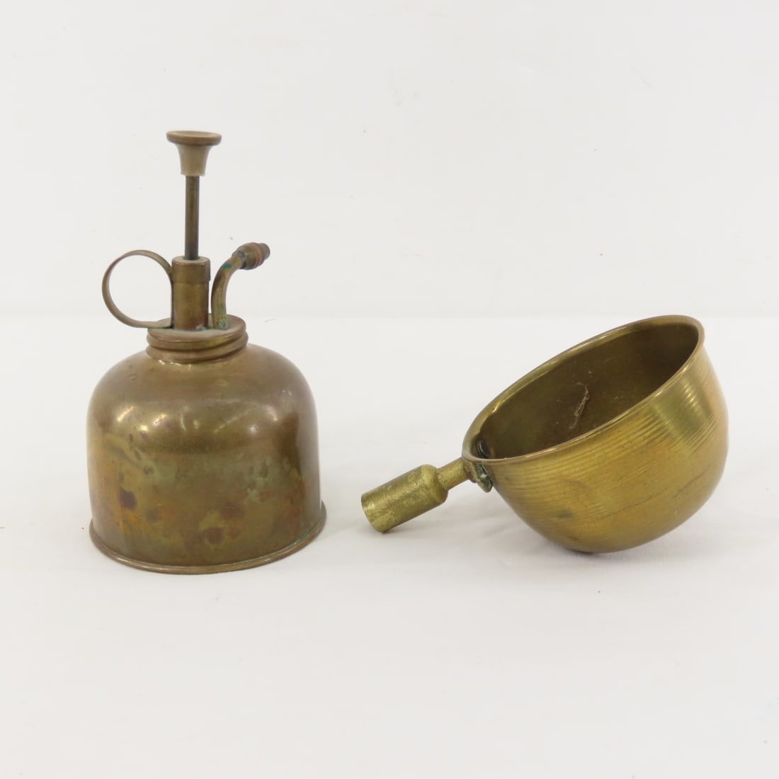 Vintage Brass Fruit Bowl, Wind Chime, Bank & More - 6