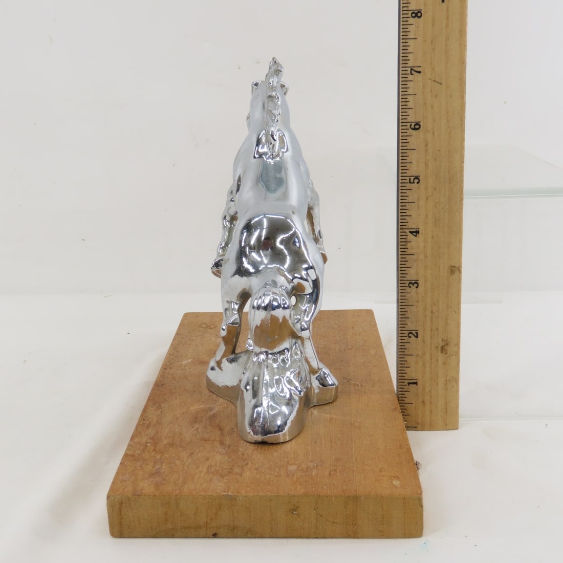 Mustang Stallion Hood Ornament, Folk Art & More - 9