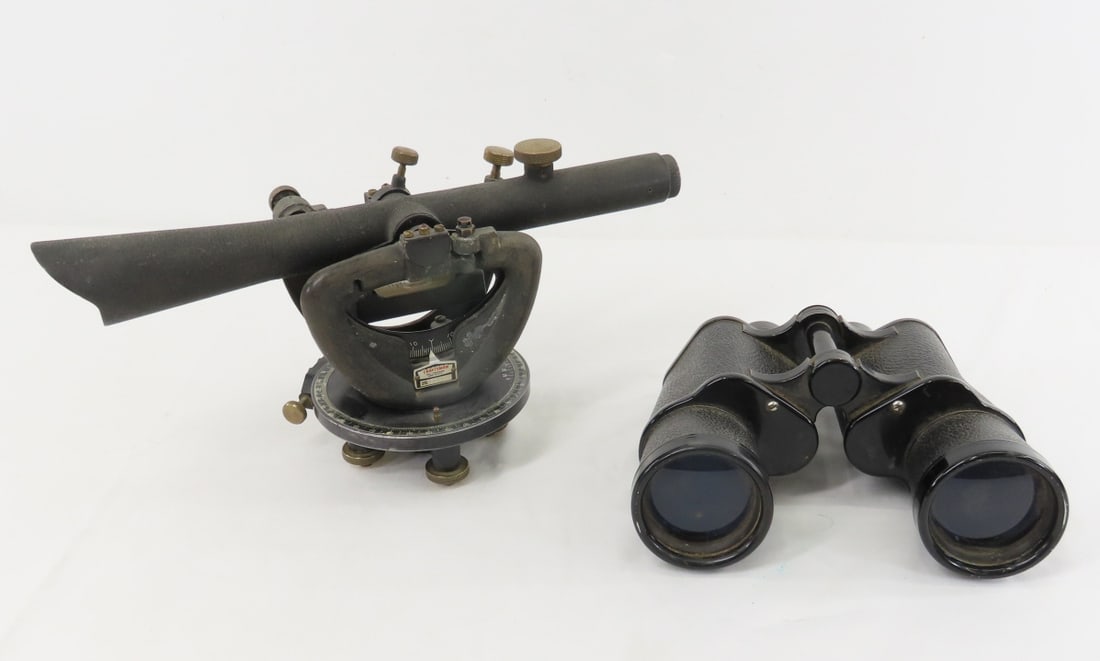 Vintage Ofuna Binoculars & Craftsman Transit Level (1 of 16)