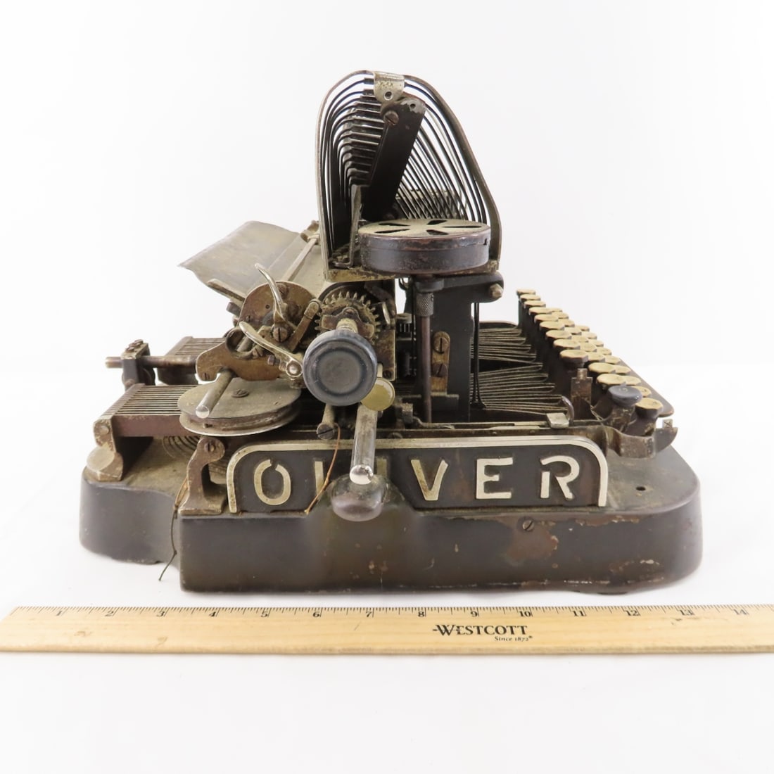 Vintage Oliver "Visible Writer" No. 3 Typewriter - 8