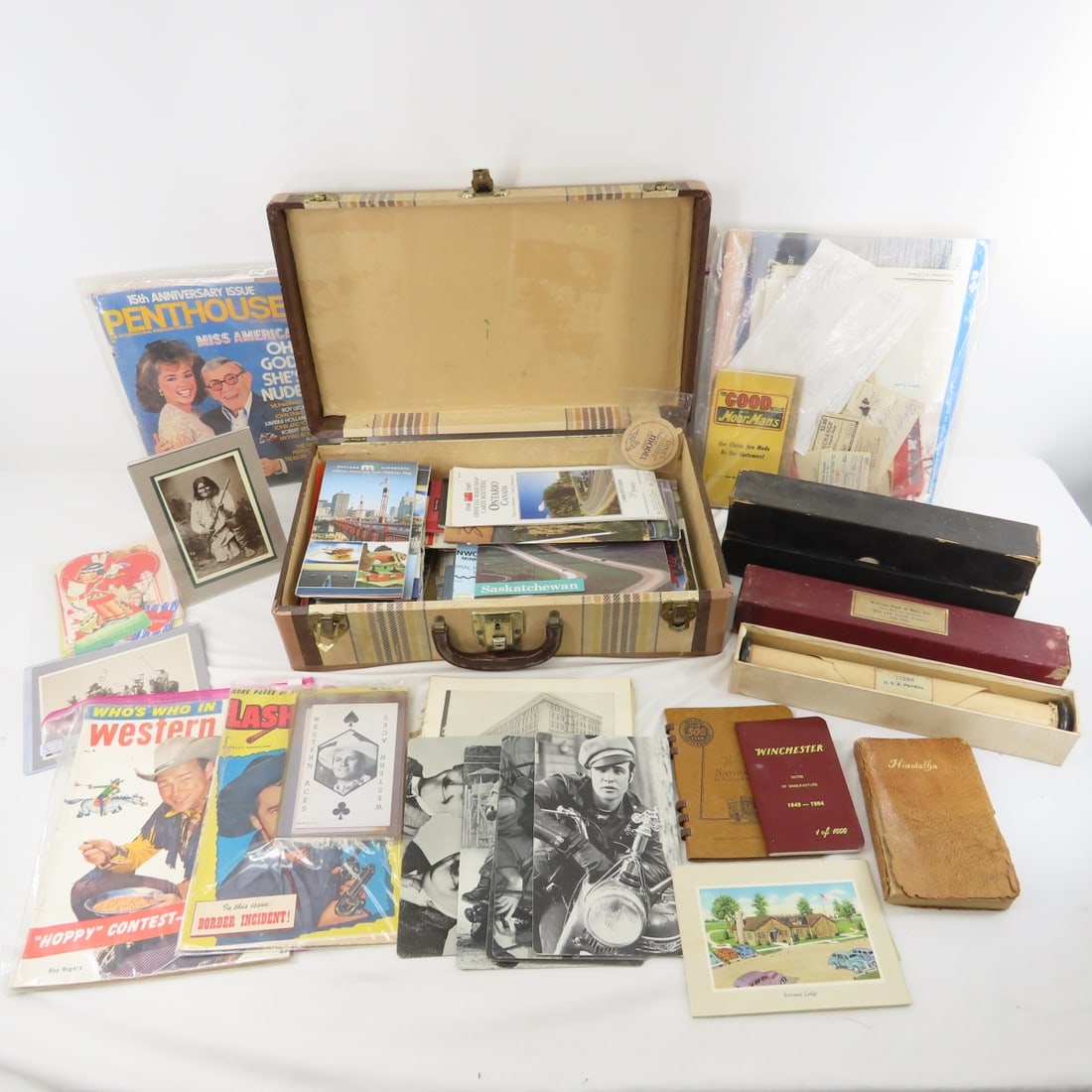 Vintage Ephemera, Road Maps, Piano Rolls & more (1 of 16)