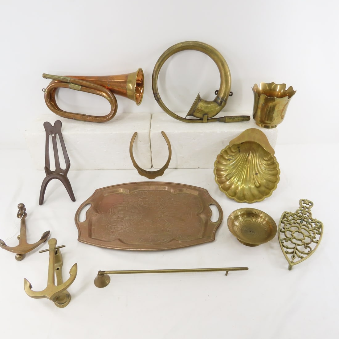 Vintage Brass Nautical Door Knockers & Decor (1 of 13)