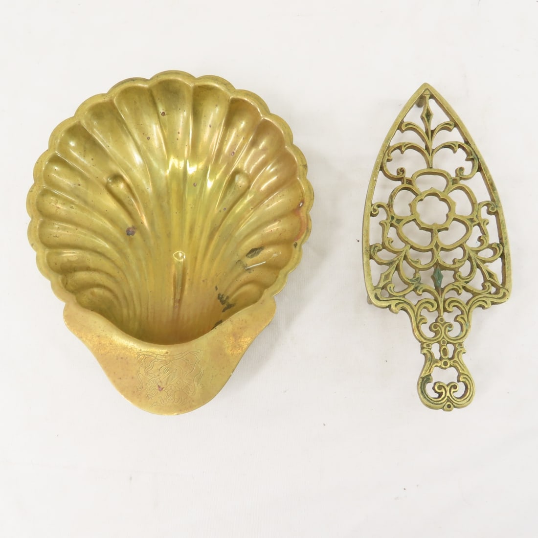 Vintage Brass Nautical Door Knockers & Decor - 6