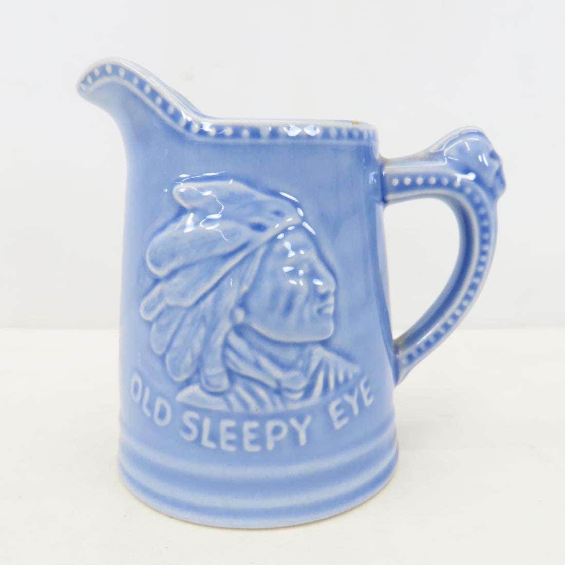 Sleepy Eye Plate, Pitcher, Basket & Bolo Ties - 7