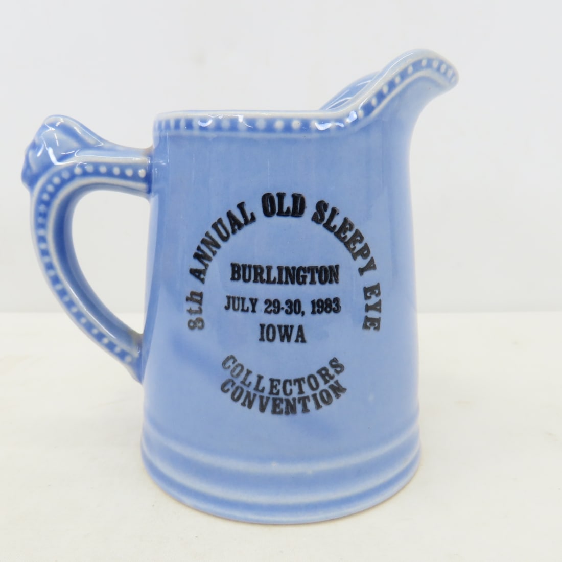 Sleepy Eye Plate, Pitcher, Basket & Bolo Ties - 8