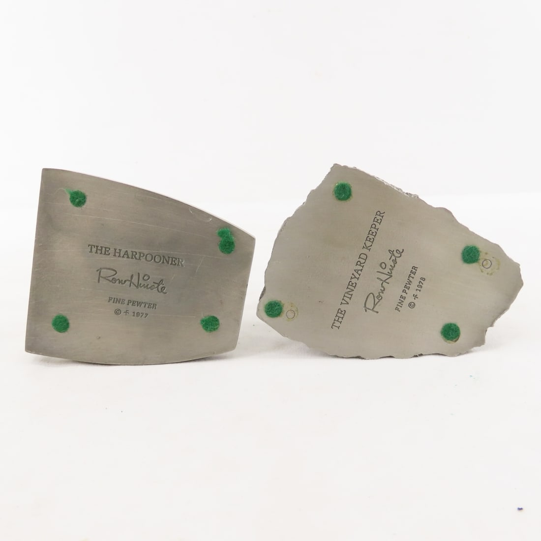 12 Franklin Mint Men & Women Pewter Figures - 10