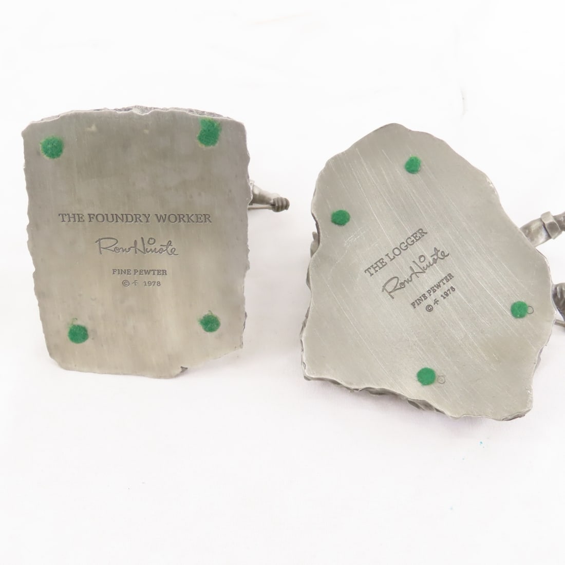 12 Franklin Mint Men & Women Pewter Figures - 19