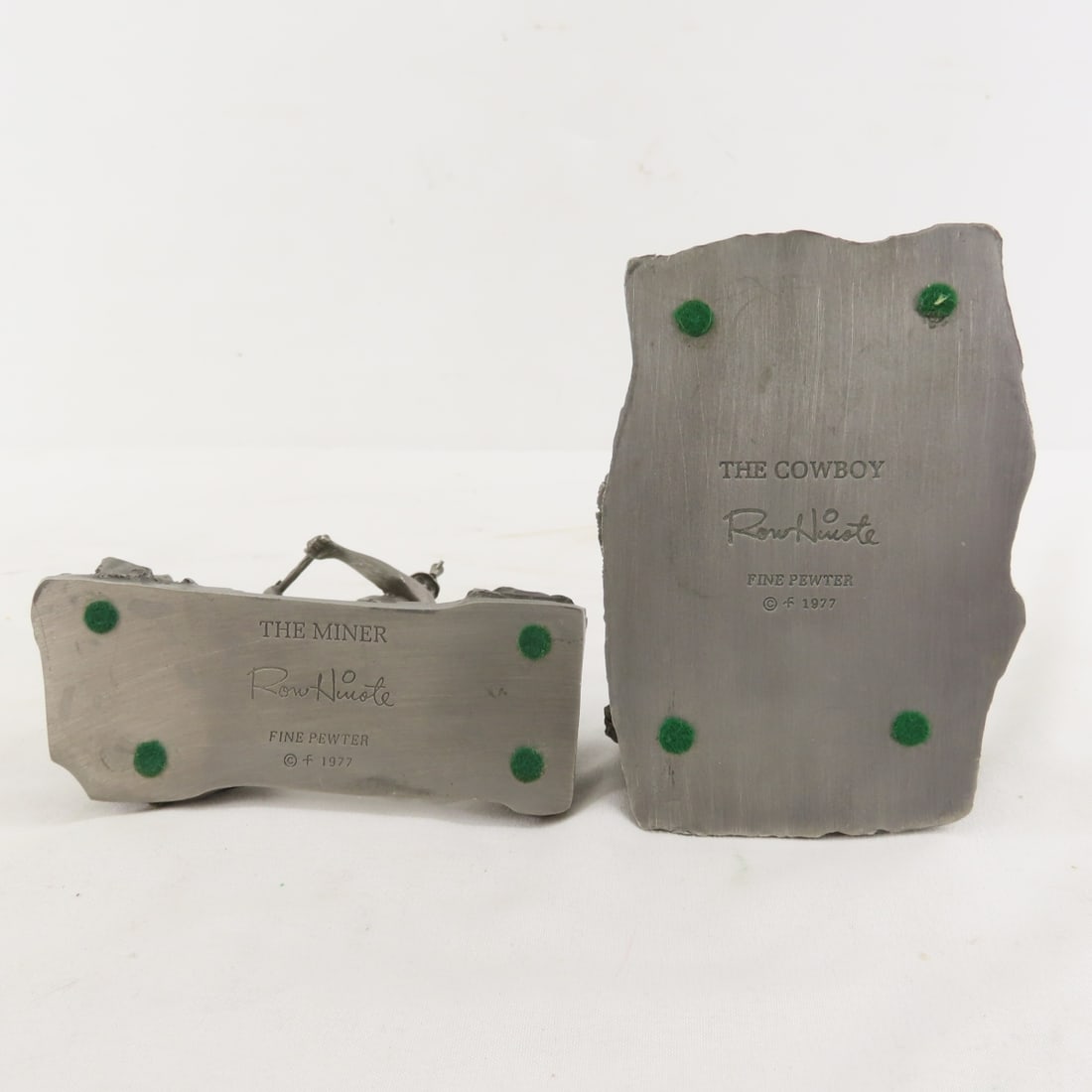 12 Franklin Mint Men & Women Pewter Figures - 7