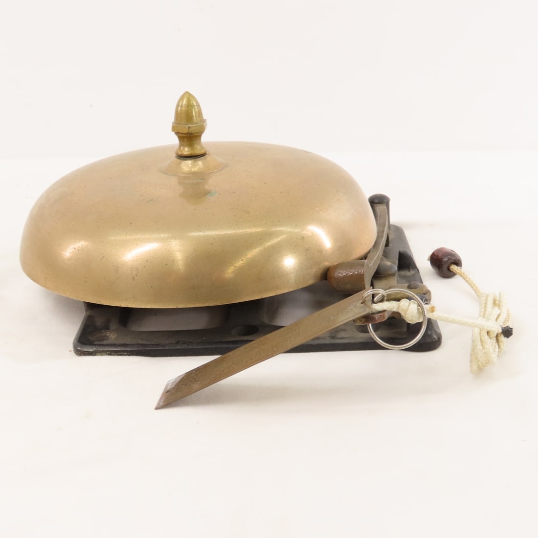 Vintage Brass Boxing or Schoolyard Bell, Sedgwick - 4