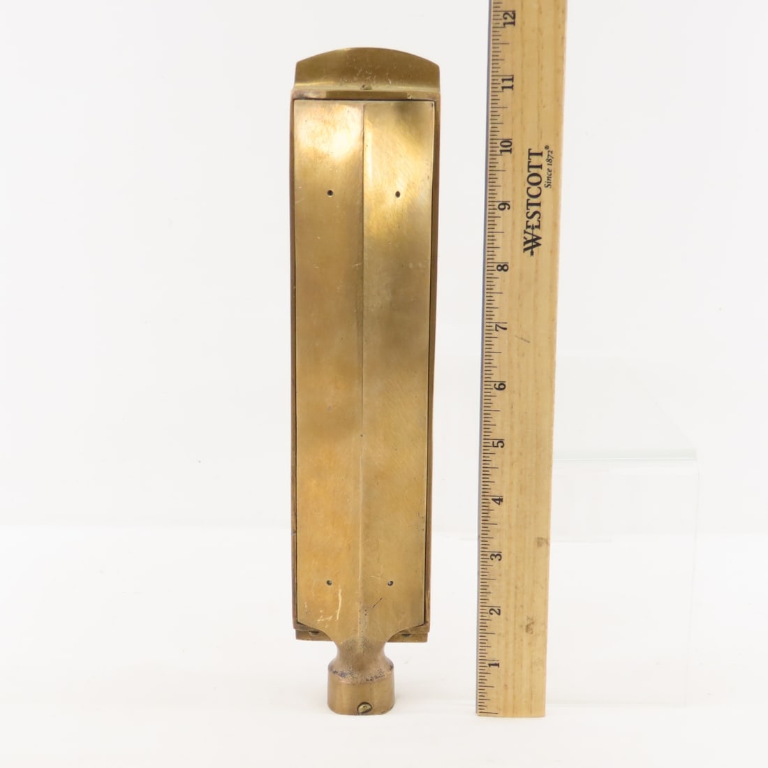 2 Vintage Brass Industrial Boiler Thermometers - 4