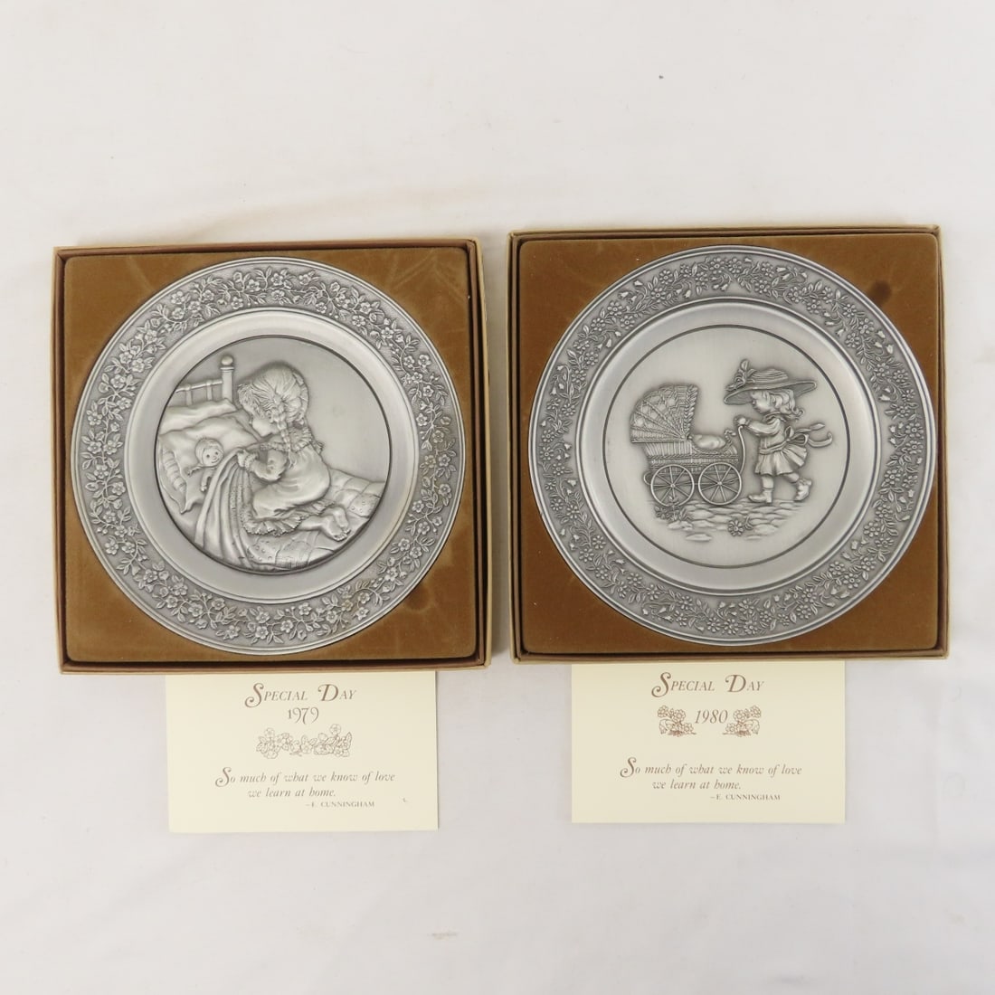 Hallmark Little Gallery Pewter Plates & More - 2