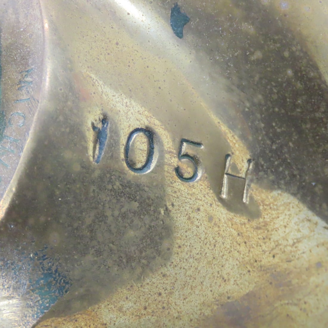 3 Vintage Solid Brass Michigan Boat Propellers - 7