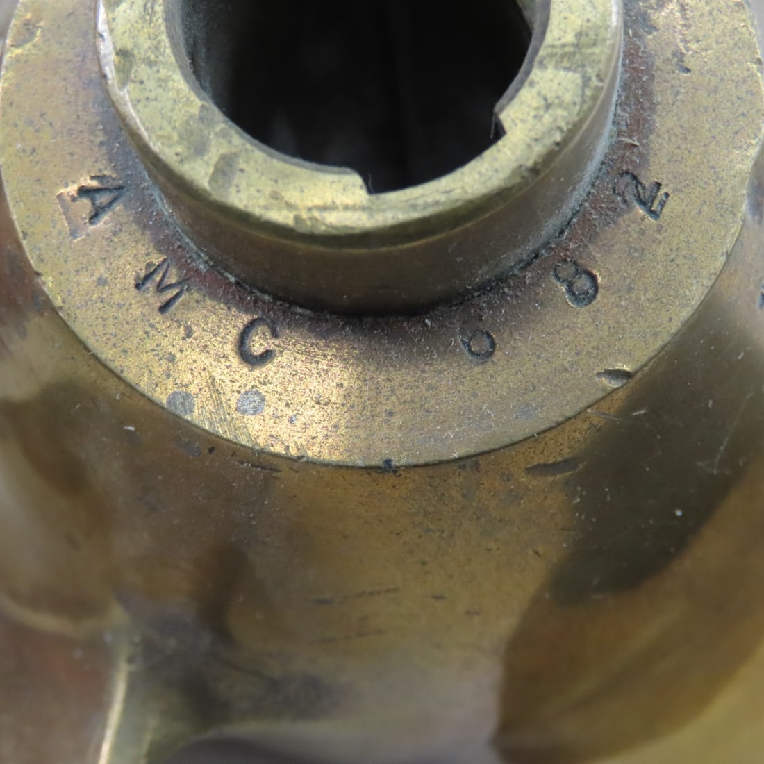 2 Vintage Solid Brass Michigan Boat Propellers - 8