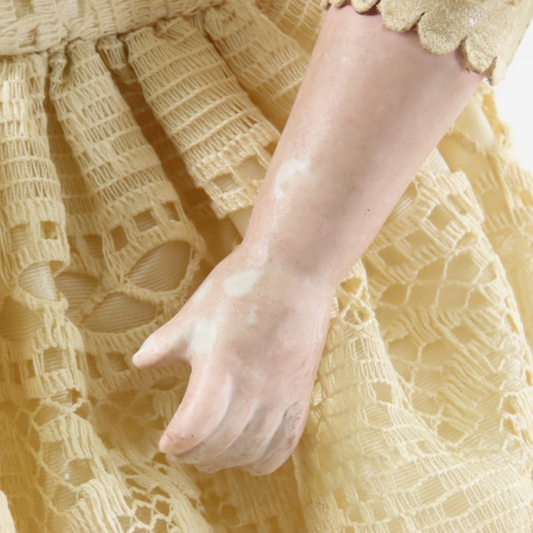 Antique 26" Armand Marseilles 370 Bisque Head Doll - 7