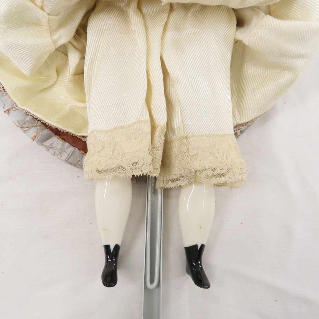 17" and 2 7" German China Head Dolls - 10