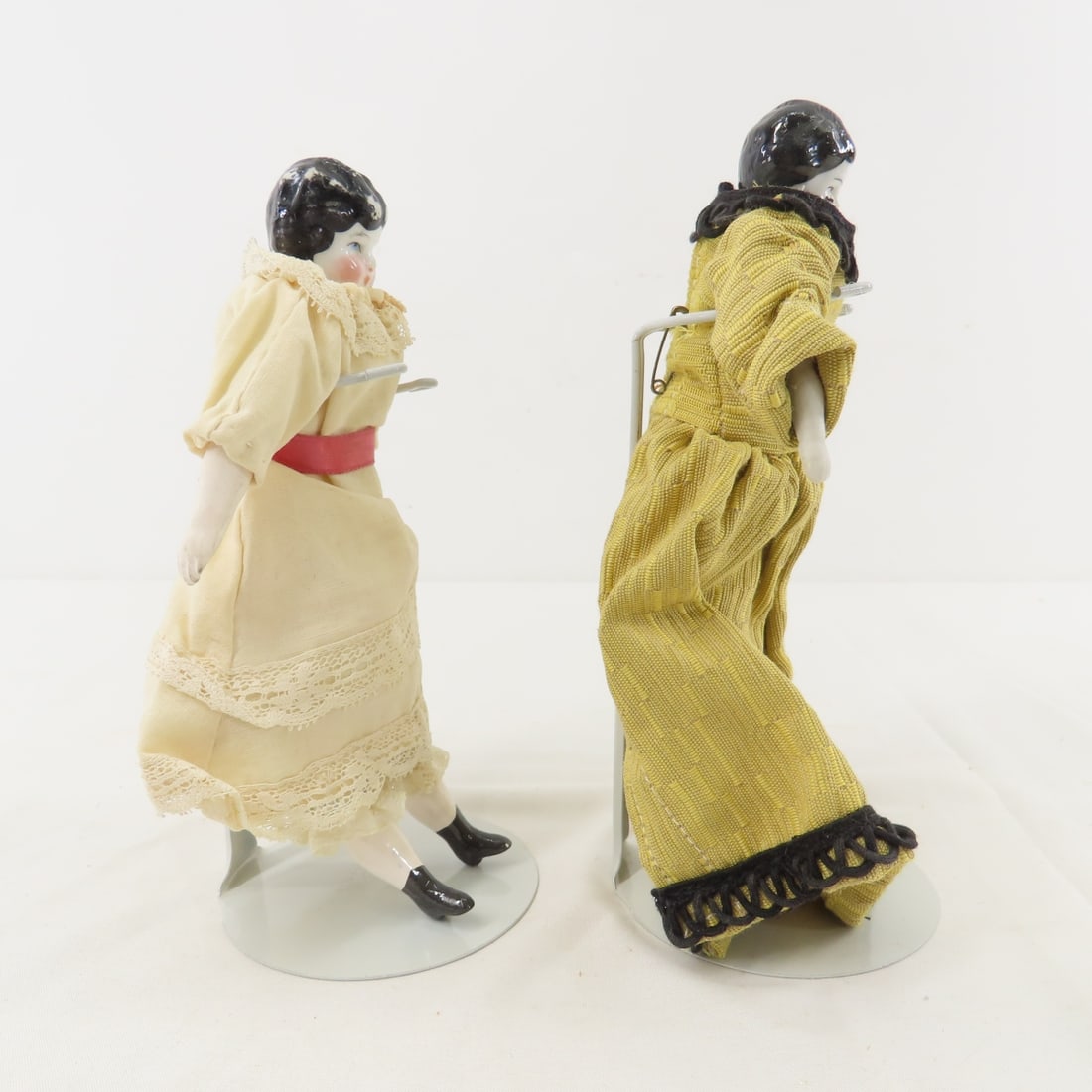 17" and 2 7" German China Head Dolls - 13