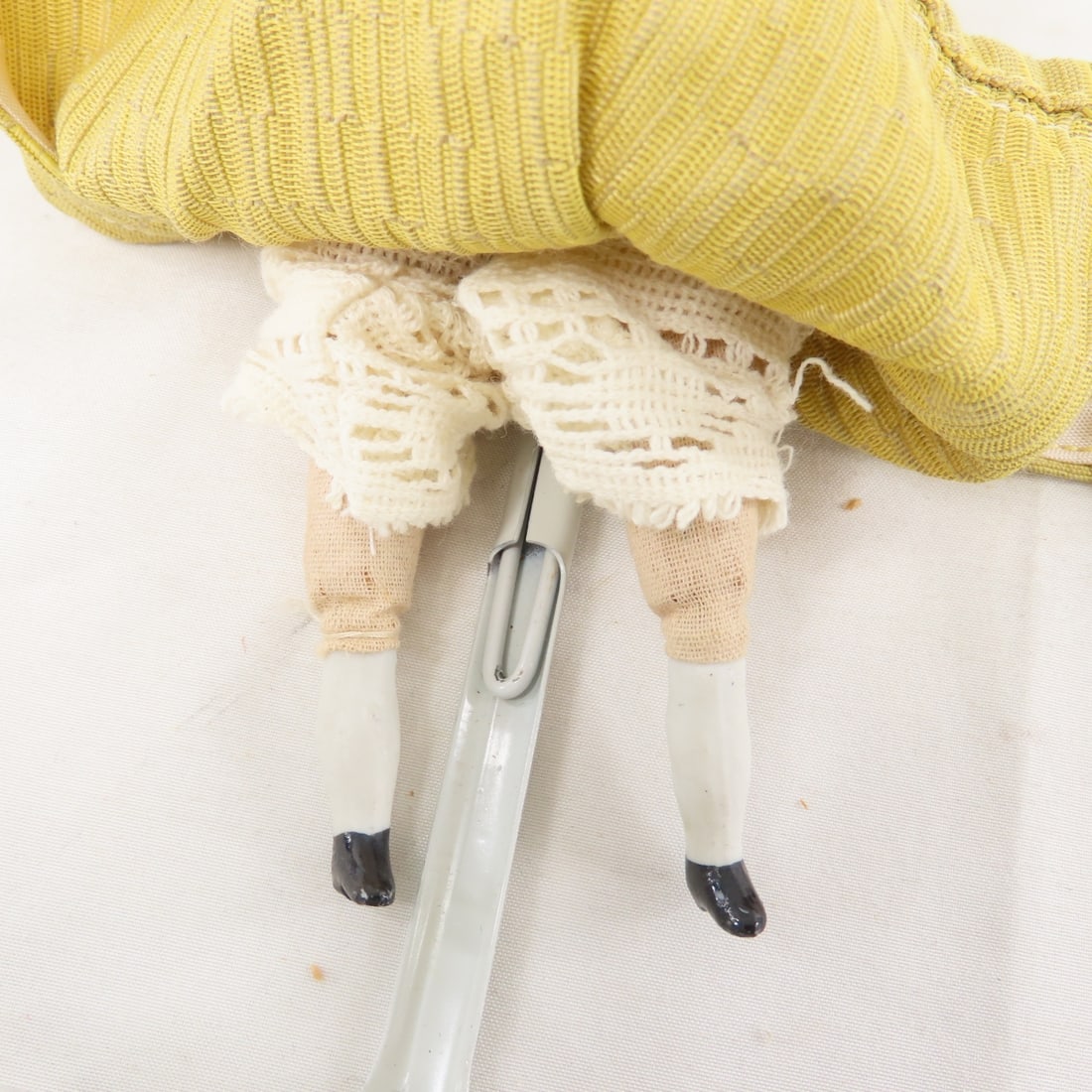 17" and 2 7" German China Head Dolls - 20