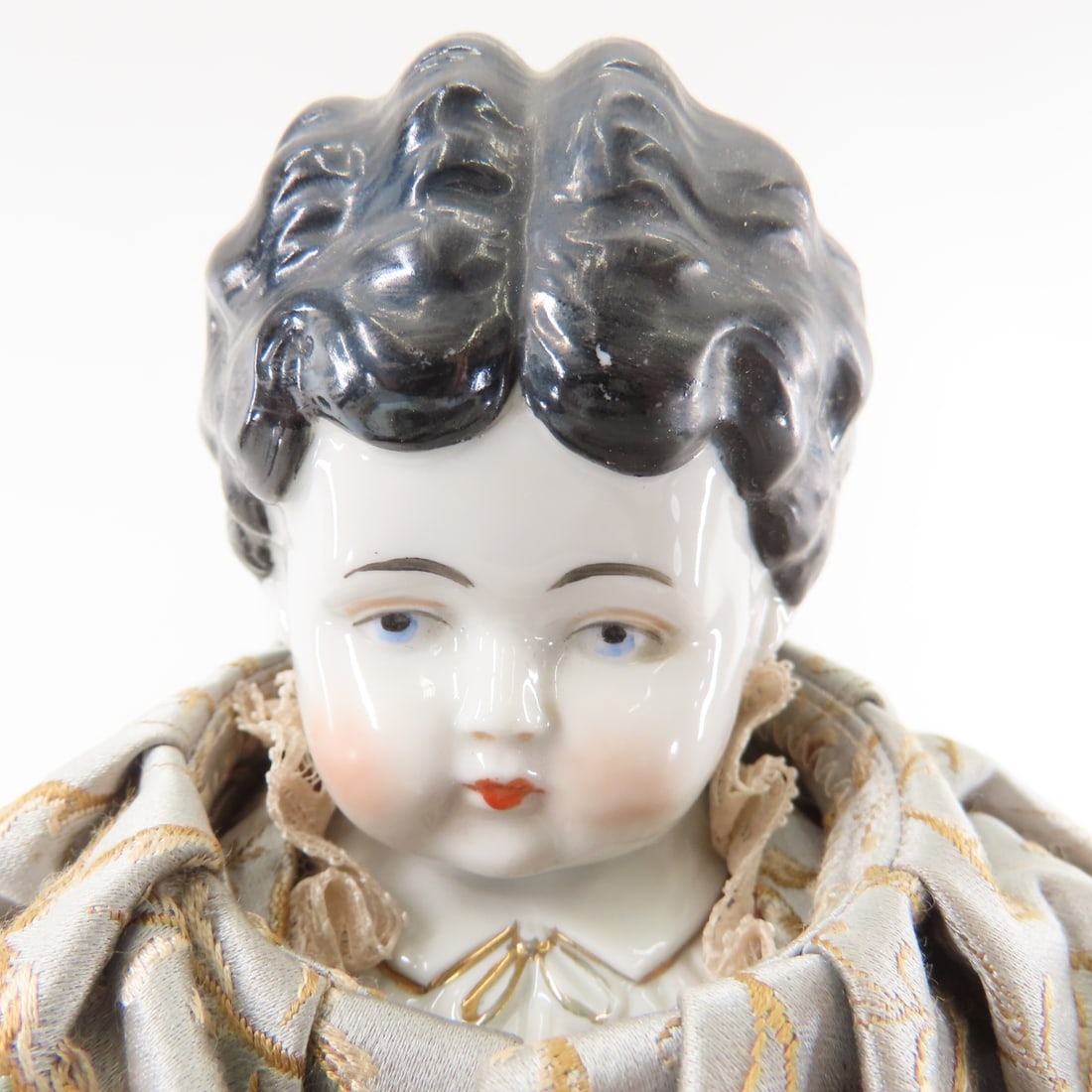 17" and 2 7" German China Head Dolls - 6