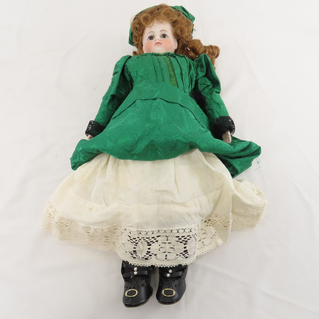 18" Bisque Belton 8 Shoulder Head Doll - 9