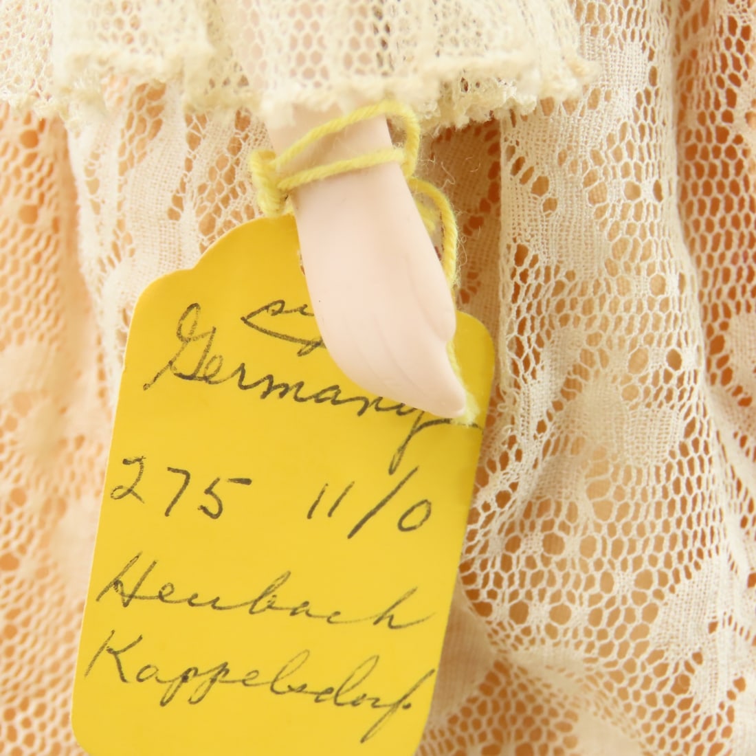 2 Antique Heubach Koppelsdorf Bisque Head Dolls - 7