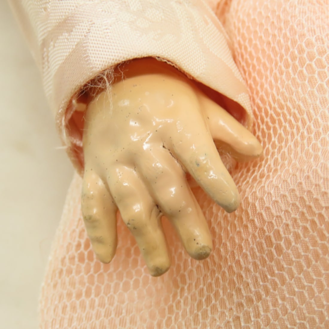 Antique German Bisque Head Doll - 7