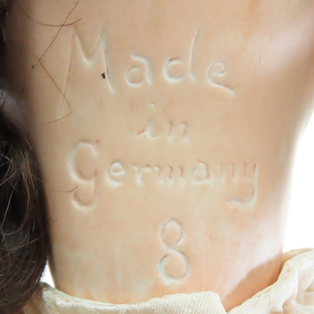 Antique German Bisque Head Doll - 9