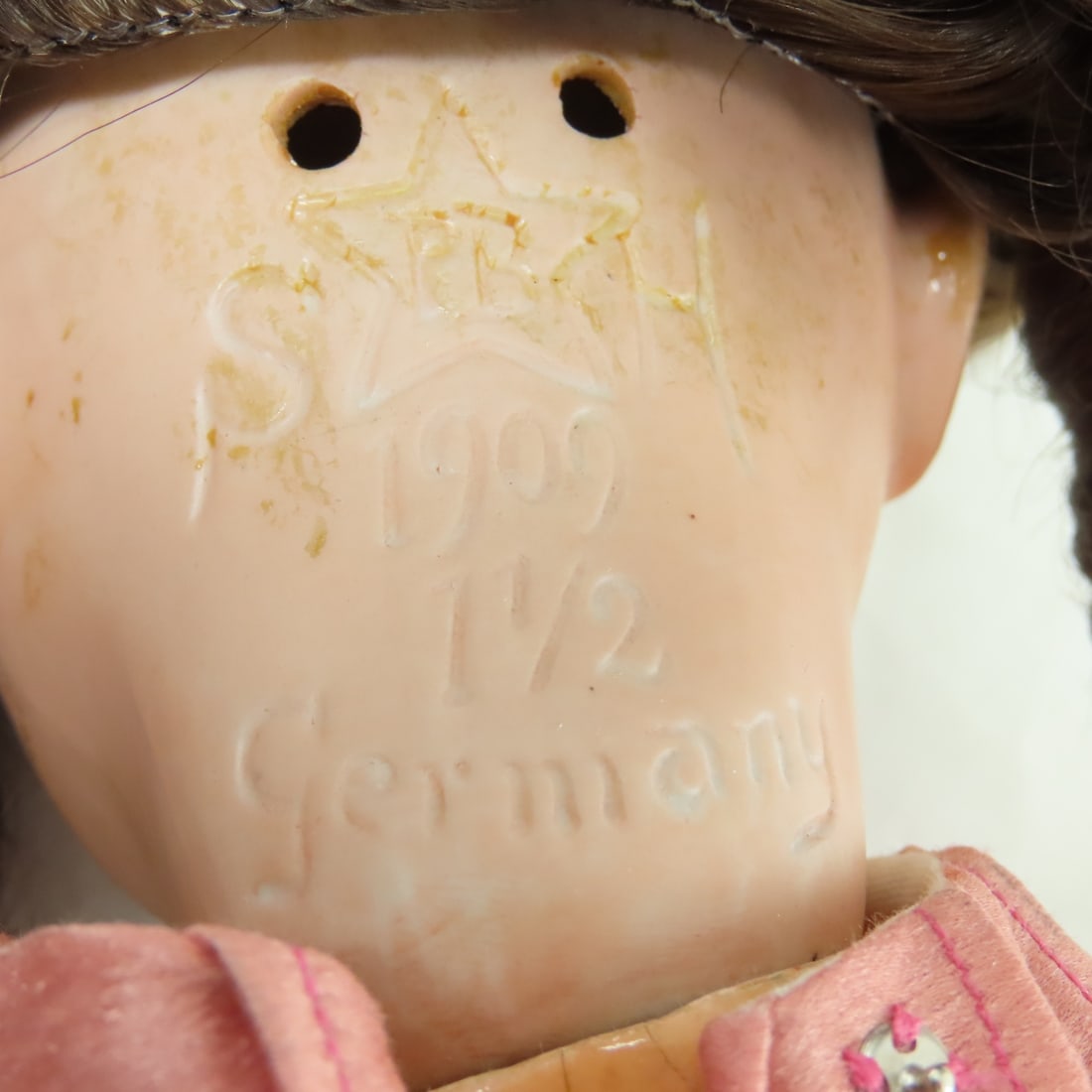 Antique Schoenau & Hoffmeister Bisque Head Doll - 9