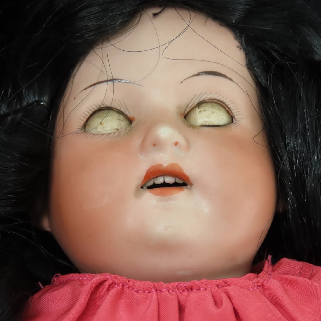 Antique 17" Heubach Koppelsdorf Bisque Head Doll - 6