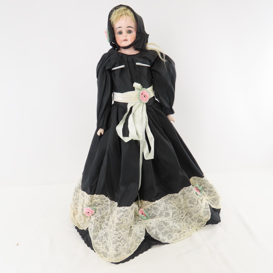 Antique Sonneberger SP4 Bisque Head 20" Doll (1 of 9)