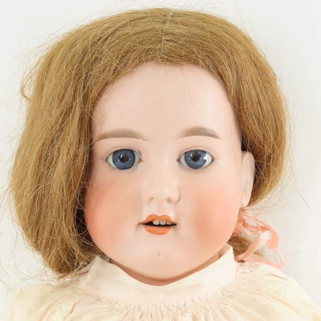 32" Antique A. Marseilles Bisque Head Doll - 5