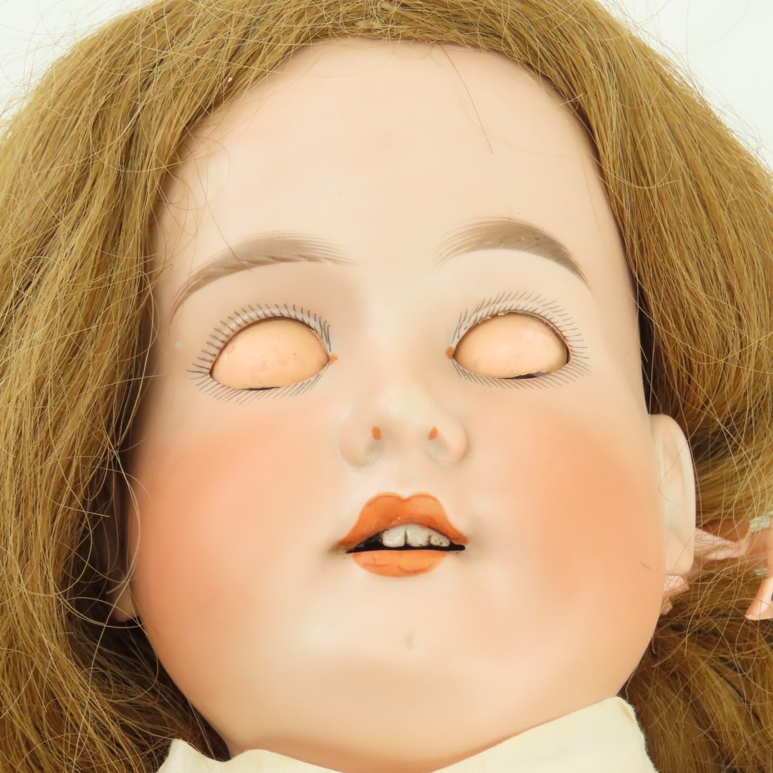 32" Antique A. Marseilles Bisque Head Doll - 6