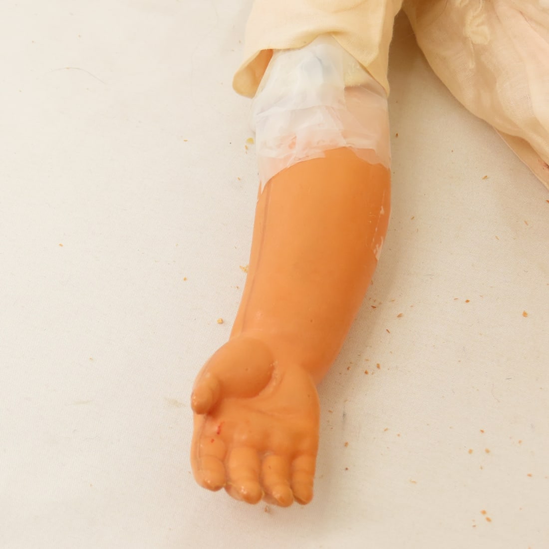 32" Antique A. Marseilles Bisque Head Doll - 8