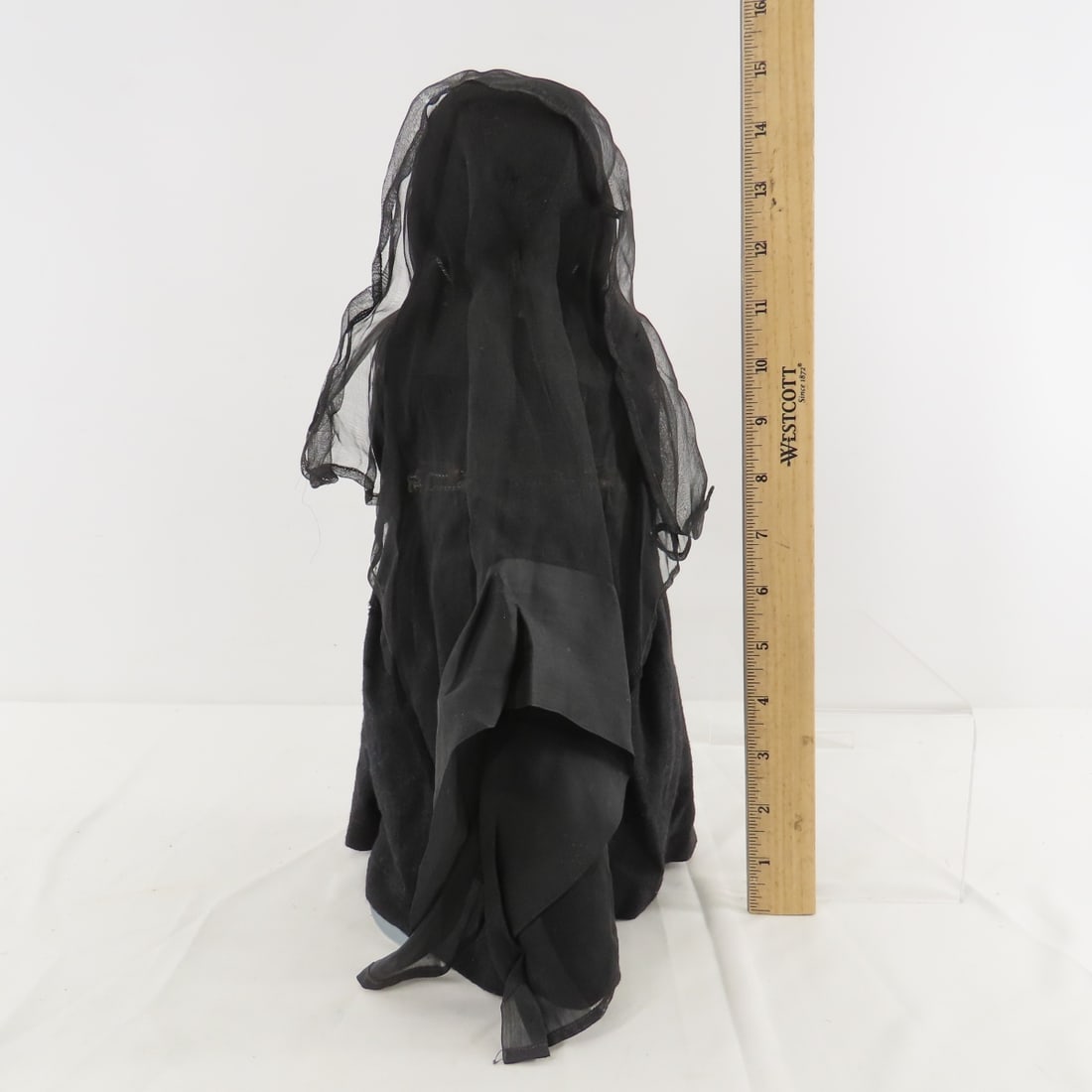 Antique A. Marseilles Bisque Head Nun Doll & More - 4